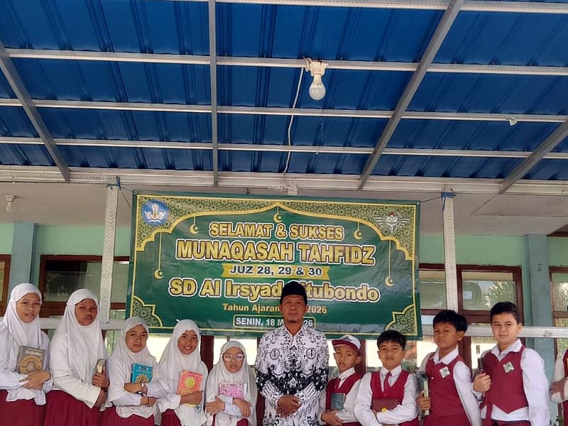 Pelaksanaan Munaqosah Tahfidz Juz 29 dan Juz 30 SD Al Irsyad Al Islamiyyah